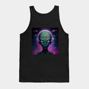 The Neurotic Alien Tank Top